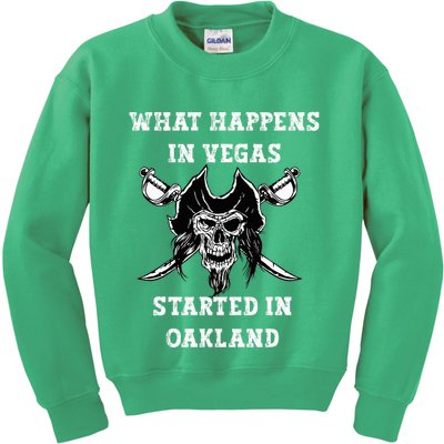 What Happens In Vegas Started In Oak Town Kids Sweatshirt