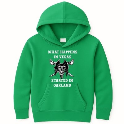 What Happens In Vegas Started In Oak Town Kids Hoodie