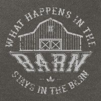 What Happens In The Barn Stays In The Barn Farmer Stories Cotton Canvas Backpack