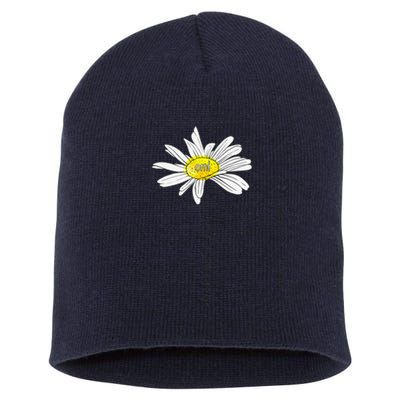 Womens Happiness Is Being An Omi Daisy Mother's Day Gifts Short Acrylic Beanie