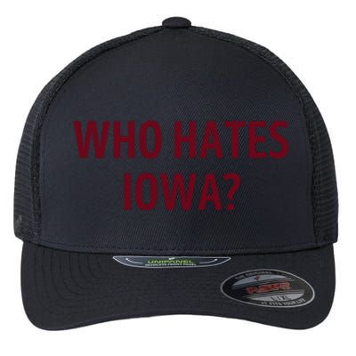 Who Hates Iowa Wehateiowa 00 Classic Flexfit Unipanel Trucker Cap