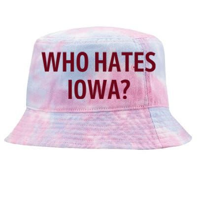 Who Hates Iowa Wehateiowa 00 Classic Tie-Dyed Bucket Hat