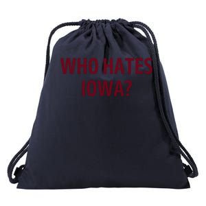 Who Hates Iowa Wehateiowa 00 Classic Drawstring Bag