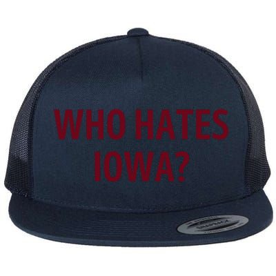 Who Hates Iowa Wehateiowa 00 Classic Flat Bill Trucker Hat