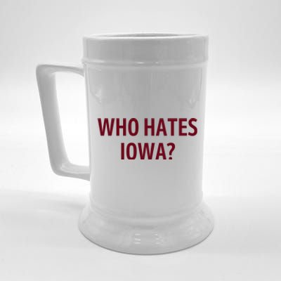 Who Hates Iowa Wehateiowa 00 Classic Beer Stein