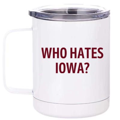 Who Hates Iowa Wehateiowa 00 Classic 12 oz Stainless Steel Tumbler Cup