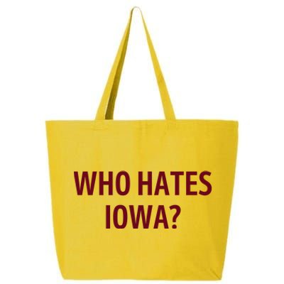 Who Hates Iowa Wehateiowa 00 Classic 25L Jumbo Tote