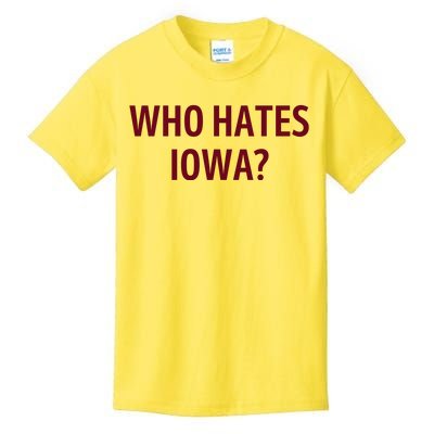 Who Hates Iowa Wehateiowa 00 Classic Kids T-Shirt