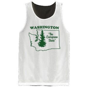 Washington Home I Love Wa Evergreen State Mesh Reversible Basketball Jersey Tank