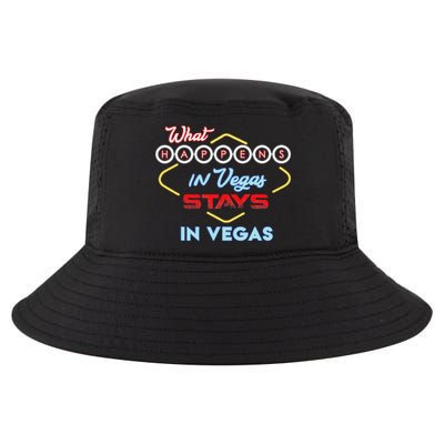 What Happens In Vegas Stays In Vegas Fun Vegas Trip Cool Comfort Performance Bucket Hat