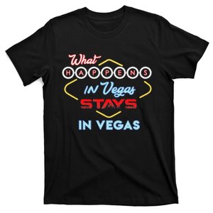 What Happens In Vegas Stays In Vegas Fun Vegas Trip T-Shirt