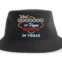 What Happens In Vegas Stays In Vegas Fun Vegas Trip Sustainable Bucket Hat
