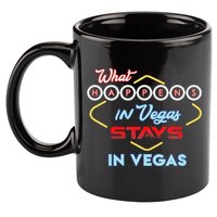 What Happens In Vegas Stays In Vegas Fun Vegas Trip 11oz C Handle Ceramic Mug