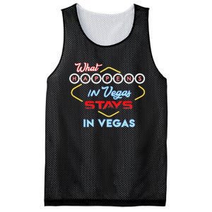 What Happens In Vegas Stays In Vegas Fun Vegas Trip Mesh Reversible Basketball Jersey Tank