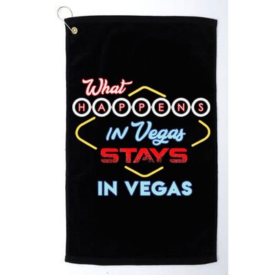 What Happens In Vegas Stays In Vegas Fun Vegas Trip Golf Towel