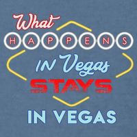 What Happens In Vegas Stays In Vegas Fun Vegas Trip Garment-Dyed Sweatshirt
