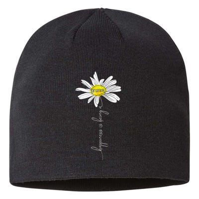 Womens Happiness Is Being A Grammy Daisy Mother's Day Gifts Sustainable Beanie