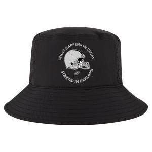 What Happens In Vegas Started In Oakland Cool Comfort Performance Bucket Hat