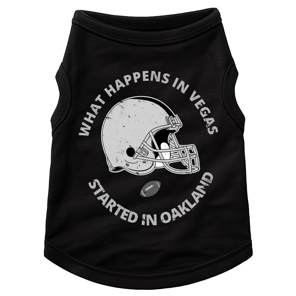 What Happens In Vegas Started In Oakland Doggie Tank