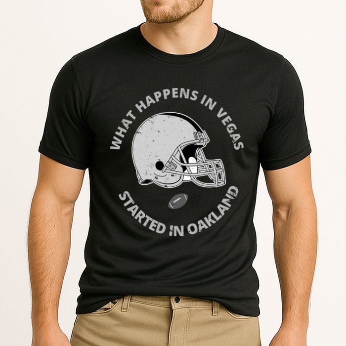 What Happens In Vegas Started In Oakland Performance Shirt