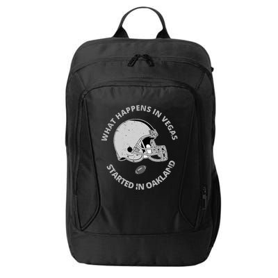 What Happens In Vegas Started In Oakland City Backpack