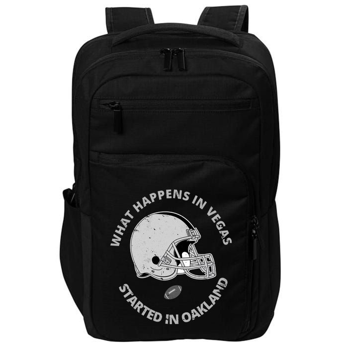 What Happens In Vegas Started In Oakland Impact Tech Backpack
