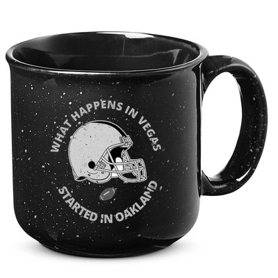 What Happens In Vegas Started In Oakland 15oz Campfire Ceramic Mug