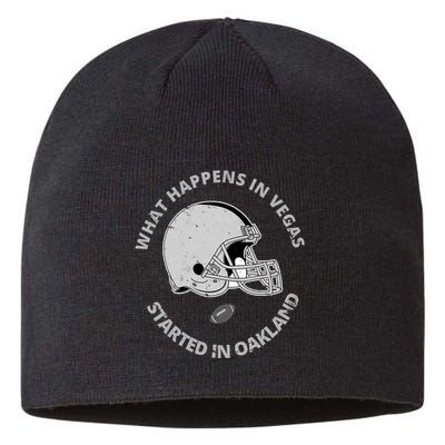 What Happens In Vegas Started In Oakland Sustainable Beanie