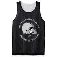 What Happens In Vegas Started In Oakland Mesh Reversible Basketball Jersey Tank
