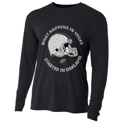 What Happens In Vegas Started In Oakland Cooling Performance Long Sleeve Crew