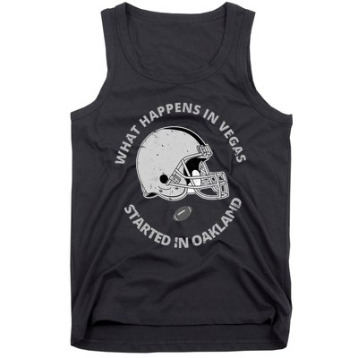 What Happens In Vegas Started In Oakland Tank Top