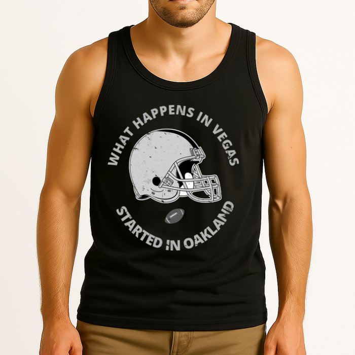 What Happens In Vegas Started In Oakland Tank Top