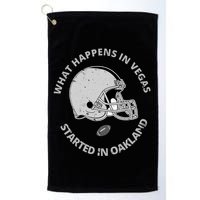 What Happens In Vegas Started In Oakland Golf Towel