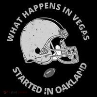 What Happens In Vegas Started In Oakland Crop Top