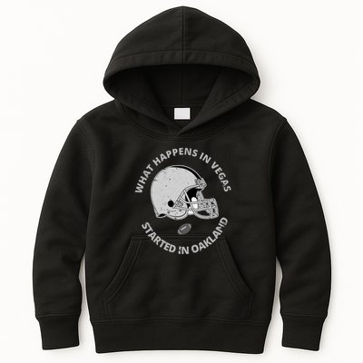 What Happens In Vegas Started In Oakland Kids Hoodie