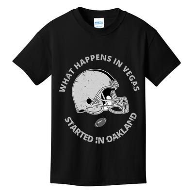 What Happens In Vegas Started In Oakland Kids T-Shirt