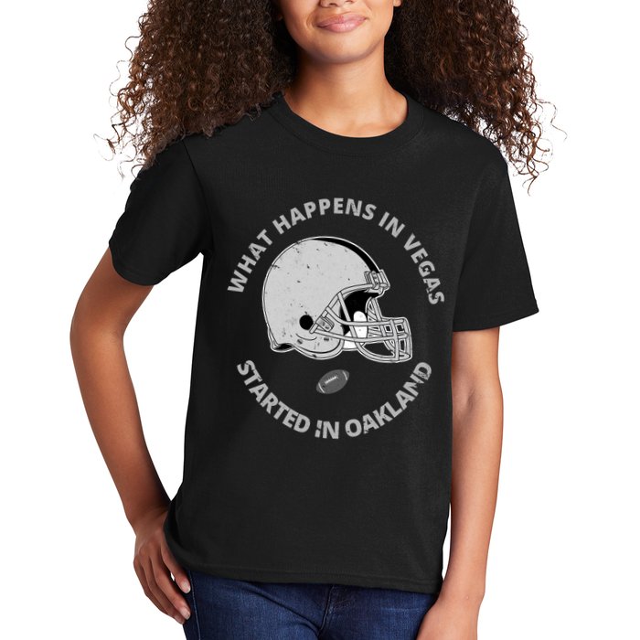 What Happens In Vegas Started In Oakland Kids T-Shirt