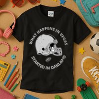 What Happens In Vegas Started In Oakland Kids T-Shirt