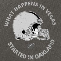 What Happens In Vegas Started In Oakland Cotton Canvas Backpack