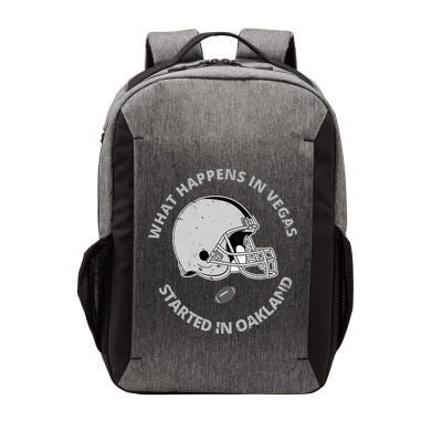 What Happens In Vegas Started In Oakland Vector Backpack