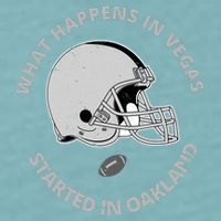 What Happens In Vegas Started In Oakland Sueded Cloud Jersey T-Shirt