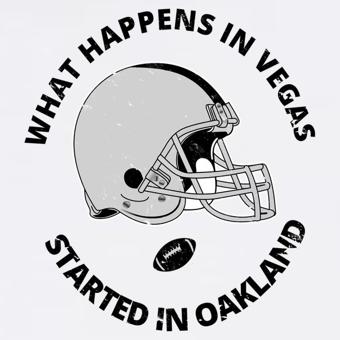 What Happens In Vegas Started In Oakland Garment-Dyed Sweatshirt