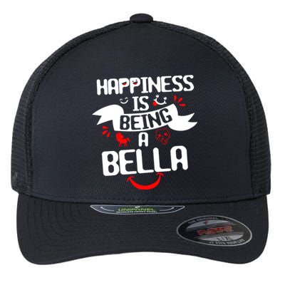 Women Happiness Is Being A Bella Best Grandma T Flexfit Unipanel Trucker Cap