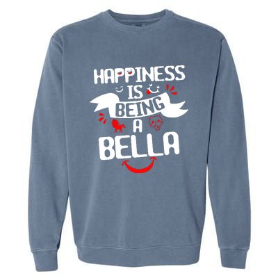 Women Happiness Is Being A Bella Best Grandma T Garment-Dyed Sweatshirt