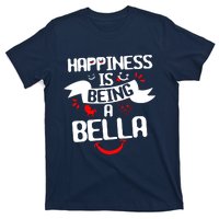 Women Happiness Is Being A Bella Best Grandma T T-Shirt