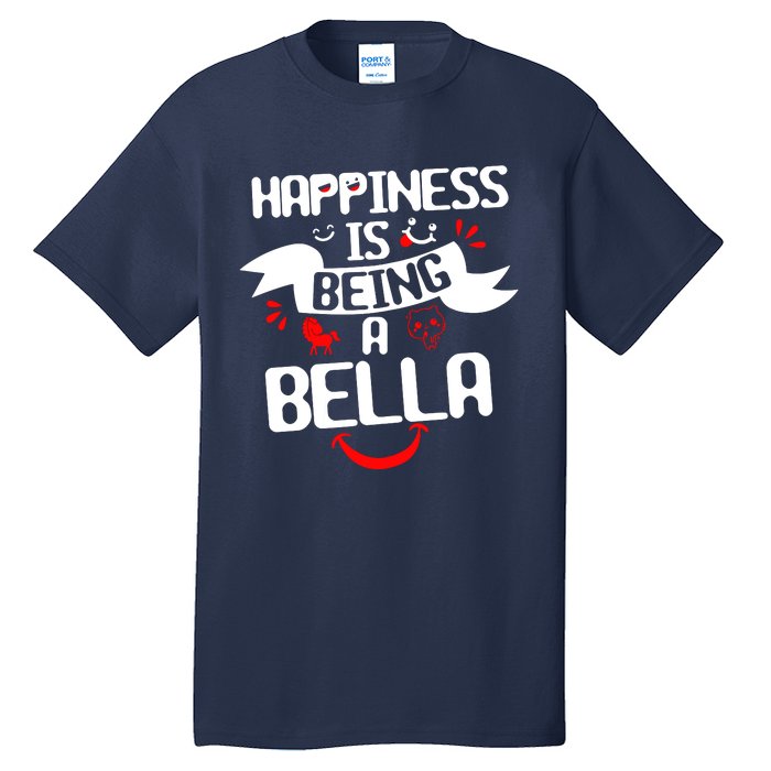 Women Happiness Is Being A Bella Best Grandma T Tall T-Shirt