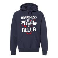 Women Happiness Is Being A Bella Best Grandma T Premium Hoodie