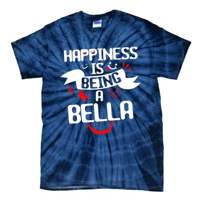 Women Happiness Is Being A Bella Best Grandma T Tie-Dye T-Shirt