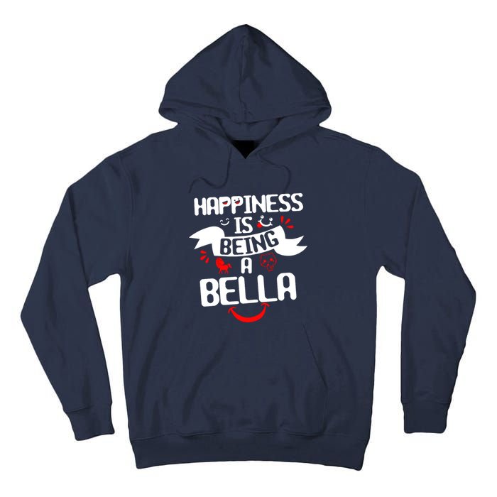 Women Happiness Is Being A Bella Best Grandma T Tall Hoodie