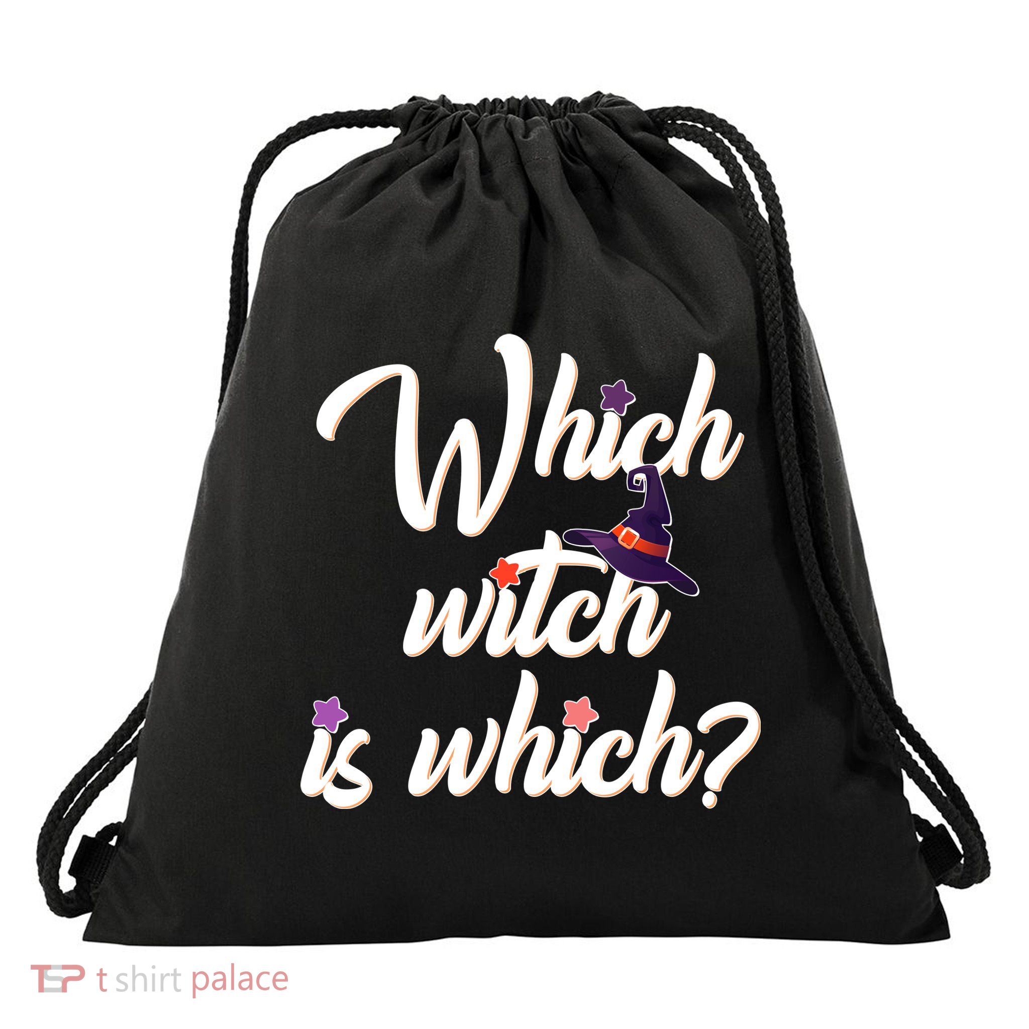 Which Witch Is Which? Drawstring Bag